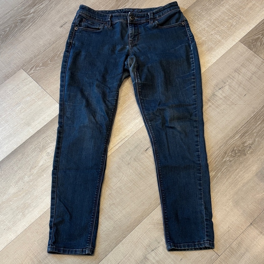 The Limited Dark Blue Skinny Jeans